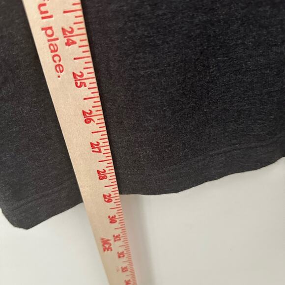 Free Fly Gray Cardigan Sweater with Open Front Stretch Long Sleeve Size Small - Picture 5 of 6